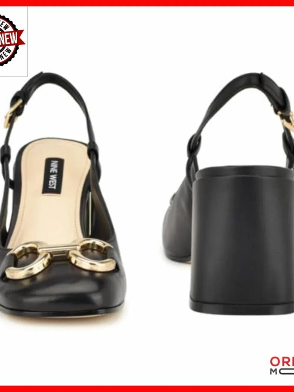 Leather Square Toe Block Heel Pumps Slip Resistant Dress Shoes
